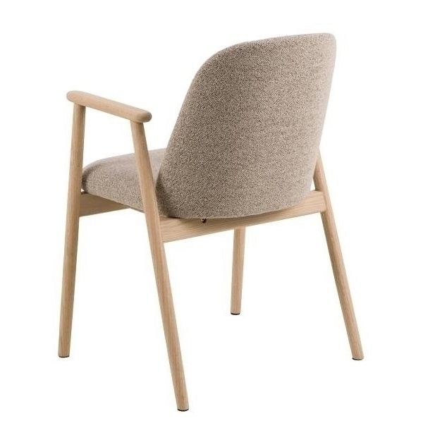 Krzesło Leo beżowe/ dąb Monza 60 - ACTONA